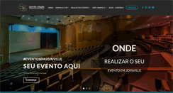 Desktop Screenshot of eventosemjoinville.com.br